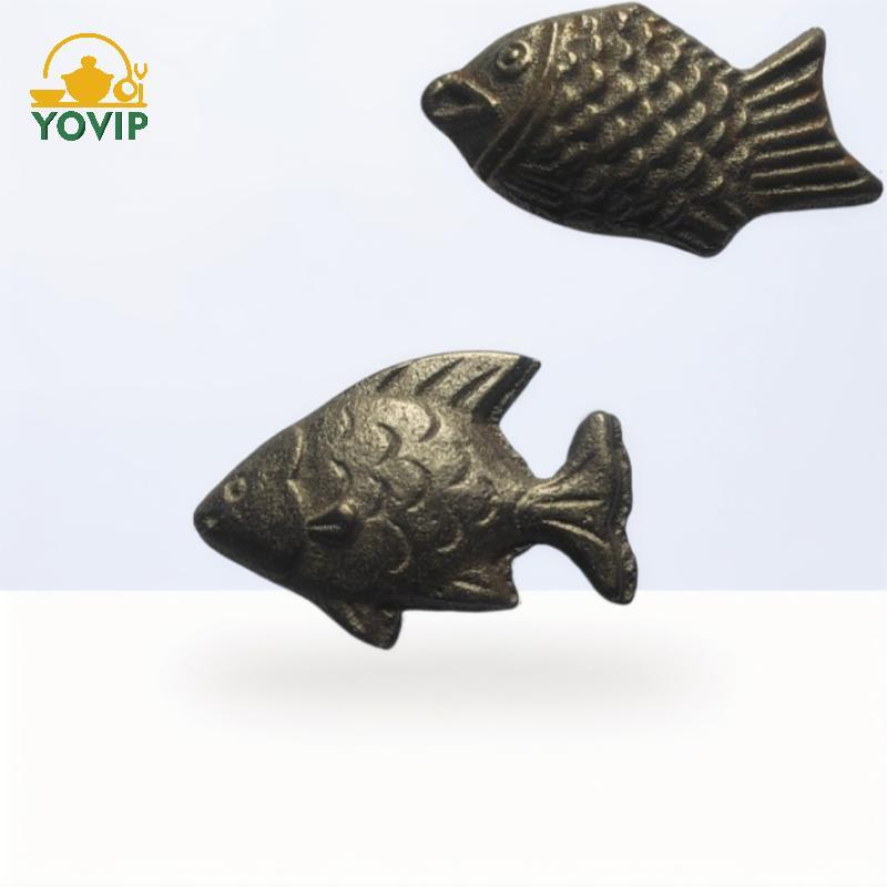 YOVIP 1 Cái sắt cá nấu ăn hiệu quả, an toàn, tái sử dụng, phụ kiện nhà bếp phù hợp vận động viên và trẻ em VN