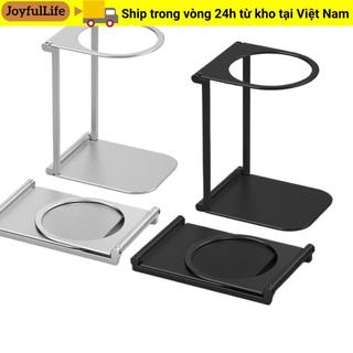 Giá đỡ máy pha cà phê JOYFULLIFE, Giá đỡ bộ lọc nhỏ giọt bằng hợp kim nhôm, Phụ kiện máy pha cà phê bền chắc di động