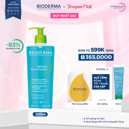 Gel rửa mặt tạo bọt