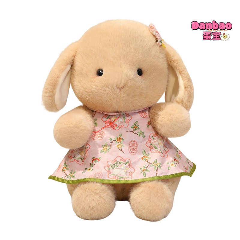 [BT BEAR] Thỏ Đầm Hoa Đồ Chơi Sang Trọng Cho Bé Búp Bê Thỏ Dễ Thương Kèm Búp Bê Chất Liệu Mềm Quà Tặng Cho Bé Gái Quà Tặng Sinh Nhật DANBAO Đồ Chơi