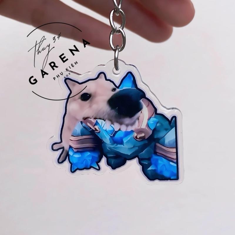 Móc chìa khóa quái rừng Blue, Red (khỏi vào rừng tranh nhau) Liên Quân
