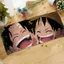 Anime One Piece Luffy Zoro Ace Chopper Nami Khăn thể thao thấm hút hai chiều Khăn tắm khô nhanh
