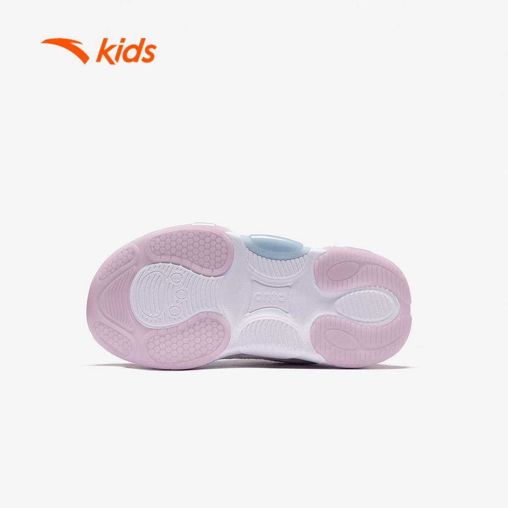 ANTA Kids Giày Thời Trang Phát Sáng Bé Gái Êm Nhẹ, Hạn Chế Trơn Trượt, Khóa Xoay Tiện Lợi 3226A9921
