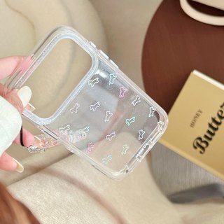 Ốp lưng cứng trong suốt Tương thích với iPhone 13 14 14Pro 14ProMax 15 15Pro 15ProMax 16 16Pro 16ProMax 17 17Pro 17ProMax Ốp họa tiết ngựa dòng đầy màu sắc
