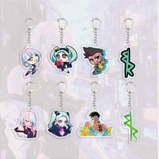 Anime Acrylic Cyberpunk Edgerunners  lucy Keychain for Accessories Bag Lucyna KushinadaRebecca