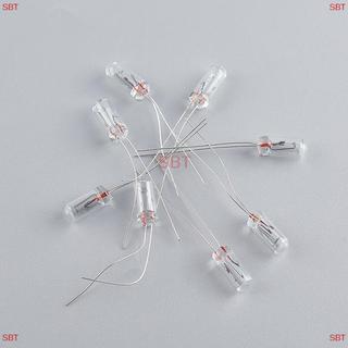 [SB] 10 chiếc Mini 3 / 4 / 5mm 3 / 6 / 12 / 24V Bóng đèn Edison Sợi đốt gạo MỚI