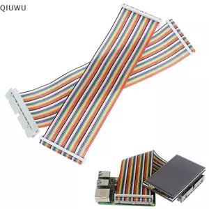 Dây nối dài cáp GPIO QIUWU Raspberry Pi 40 Pin cho Raspberry Pi 4B / 3B GPIO Board.