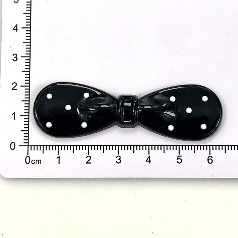 CHARM GẮN DÉP:  CHARM TÙY CHỌN 28 CHI TIẾT NƠ CHẤM BI VÀ HELLO KITTY CUTE- TONE TRẮNG- ĐEN- ĐỎ- HỒNG