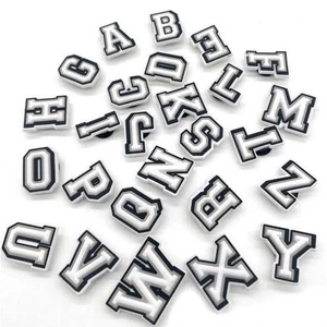Charm/Sticker gắn dép - Charm Bảng chữ cái ( MUA TỪ 3 CHỮ TRỞ LÊN GIÁ CHỈ 5K)