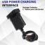 1 Chiếc Xe Máy USB Giao Diện Sạc Ổ Cắm Xung Cổng Sạc Nhựa Xe Máy Phụ Kiện Cho 450SR SR450 800NK 800