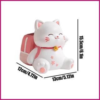 Hộp Đựng Bút Chì Bút Cho Bàn Làm Việc Nhựa Mèo Dễ Thương Để Bàn Tổ Chức Đồ Dùng Học Tập Cho Học Sinh Giáo Viên wsdvn