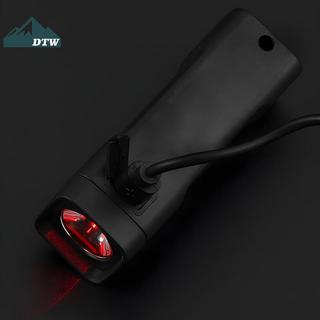 Đèn pha DTW USB sạc lại được, chống nước, độ sáng cao dành cho xe đạp leo núi và đường phố