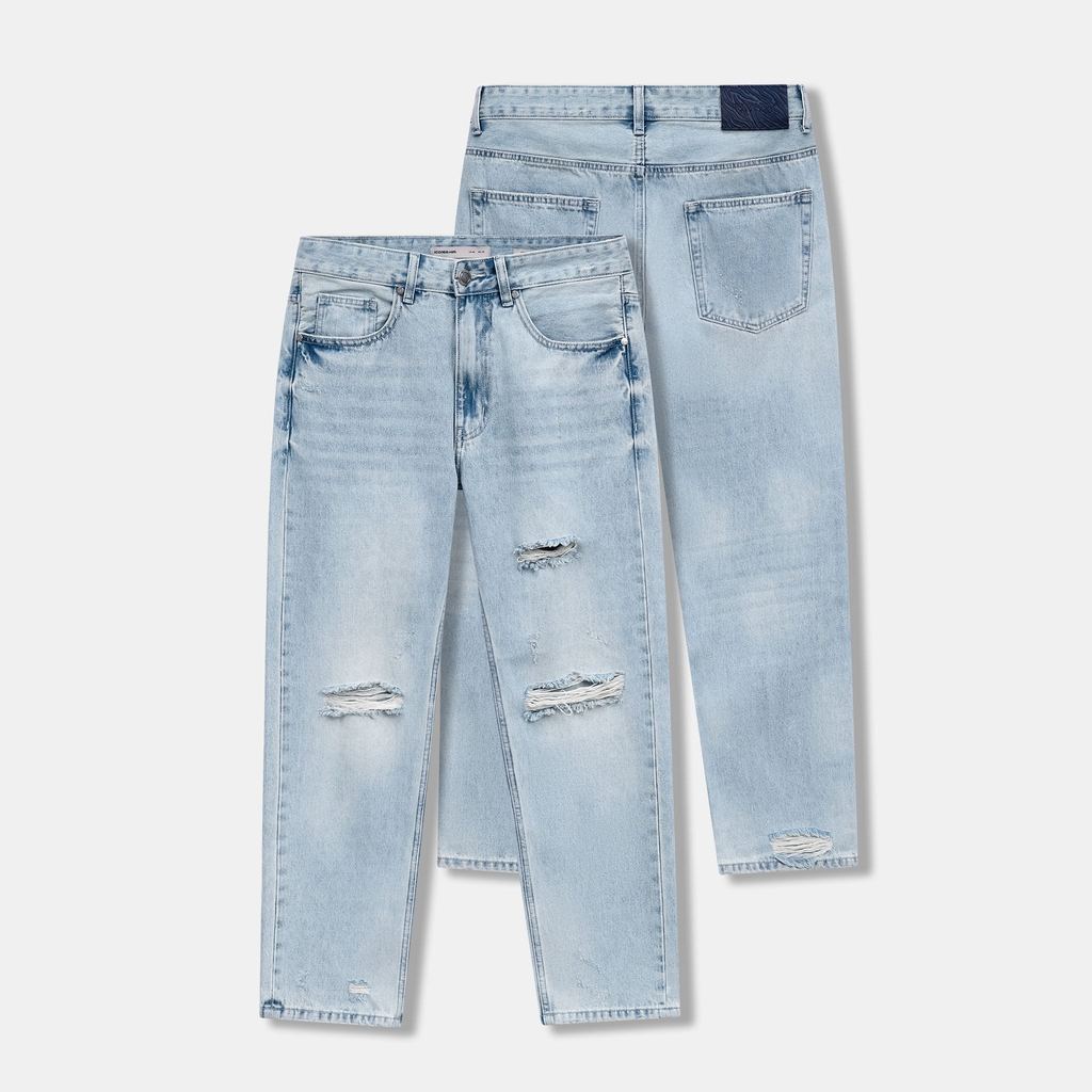 Quần Jeans Nam ICONDENIM Ống Suông Scar Form Straight QJID0284 | BigBuy360 - bigbuy360.vn