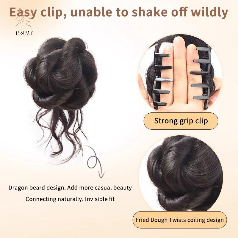 Kẹp tóc đa năng phù hợp cho búi chignon xộn và đuôi ngựa dành cho nữ.