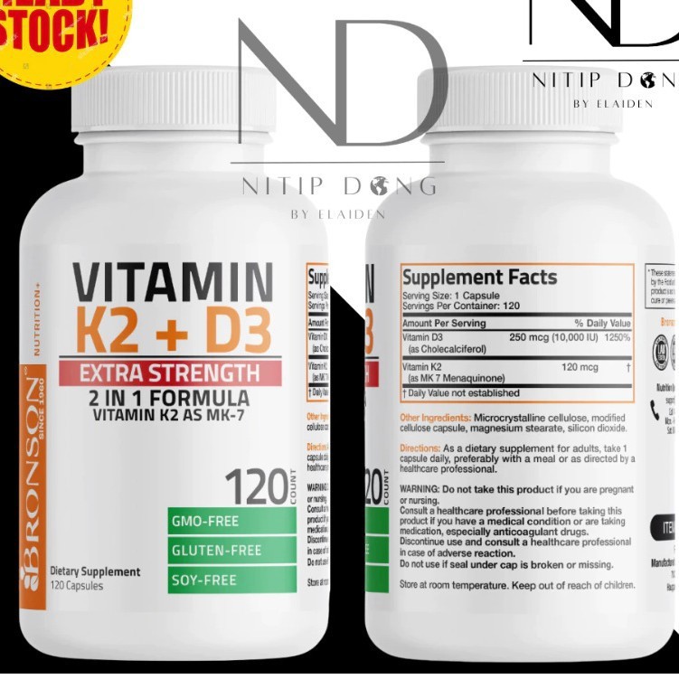 K2 + D3 🍎 Viên Vitamin K2 + D3 ✲ ❈ 2026.3.23