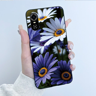 Dành Cho ZTE Blade A31 Plus / BladeA31 Ốp điện thoại Màu Đen Mờ Thẩm Mỹ Sang Trọng Dễ Thương Thoáng Mát Bé Trai Bé Gái Họa Tiết Vỏ Silicon Mềm Ốp điện thoại