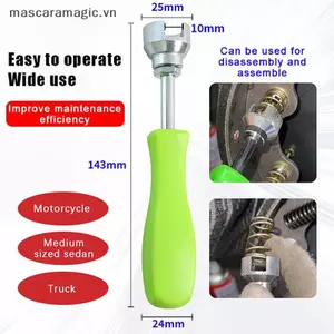 Công cụ sửa chữa phanh trống ô tô MCVN: giữ máy giặt lò xo, nén lò xo, phụ kiện thợ