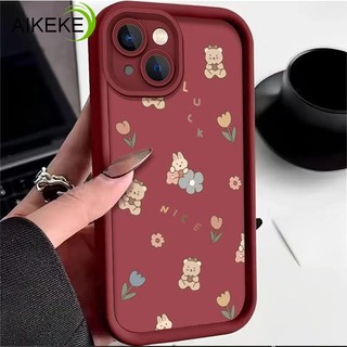 Gấu Có Thỏ Vỏ Cho Tecno Spark 40 30 30C 20 Pro Plus 20C 10 10C 9 8C Go 1 2 2025 2024 2023 2022 2021 2020 Pop 10 9 8 7 Pro Vỏ Điện Thoại Hoa Hoạt Hình Chống Rơi Mềm Bao da