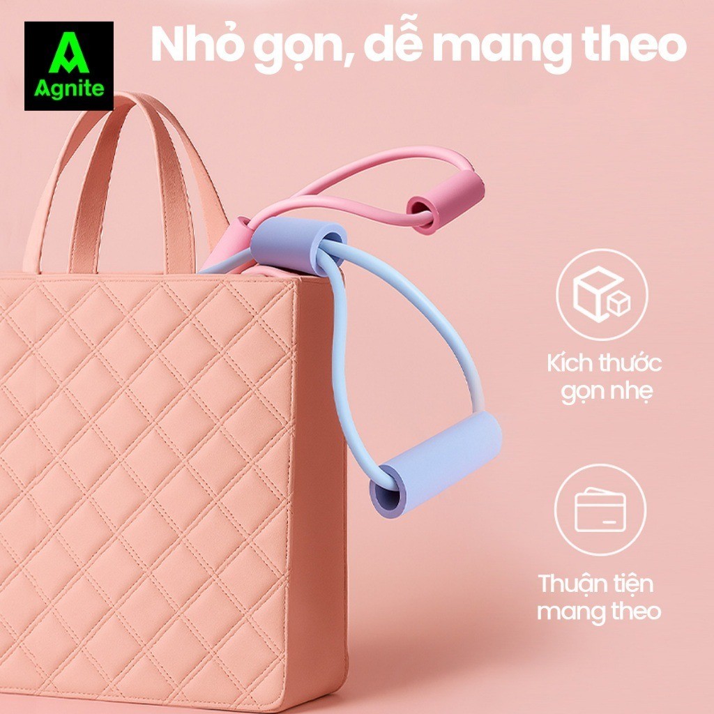 Dây Tập Kháng Lực Nhiều Mẫu Mã Deli Agnite – Chất Liệu Cao Su Đàn Hồi, Tập Gym, Yoga, Giảm Mỡ