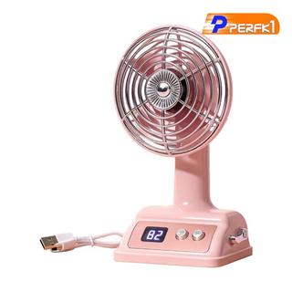 Quạt Để Bàn Nhỏ Sạc Thiết Thực Xoay Nhẹ Di Động Quạt Bàn Mini Cho Nhà Bếp Ký Túc Xá Ngoài Trời Trong Nhà Phòng Ngủ