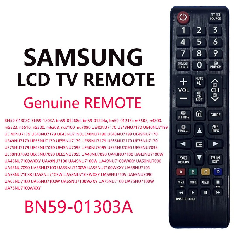 【Chính hãng】Remote điều khiển for Samsung lcd TV bn59-01303a bn59-1303c  Bn59-01268d  bn59-01224a  bn59-01247a