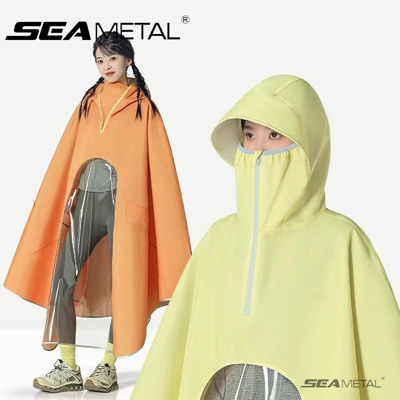 Xe Điện SEAMETAL - Áo Mưa Rider, Thiết Kế Oxford Dày, Chống Thấm Hiệu Quả