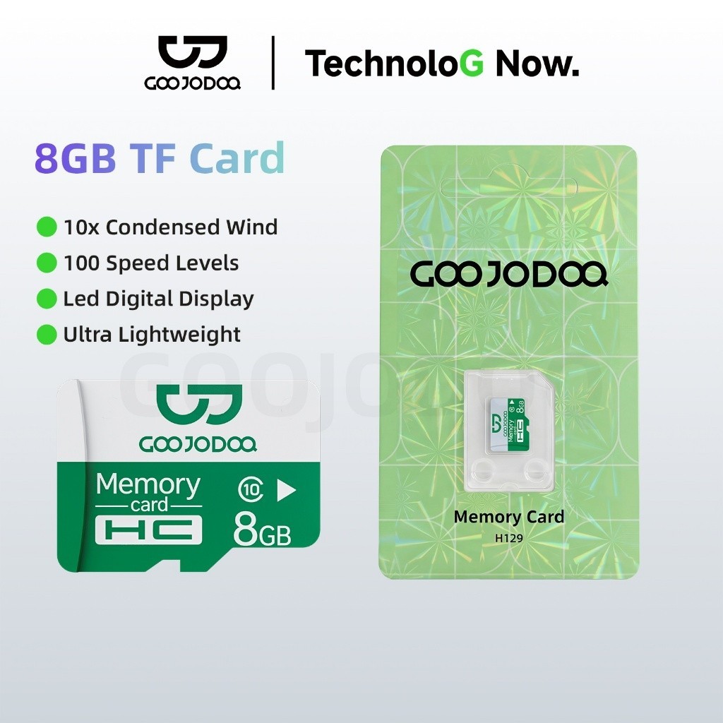 GOOJODOQ Thẻ mở rộng thẻ nhớ GOOOJodoQ 8G TF cho máy ảnh ngón tay cái