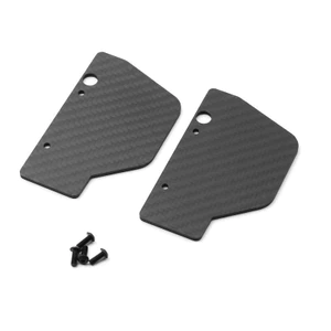 Sợi Carbon Treo Cánh Tay Bùn Bảo Vệ Bụi Fender Cho ARRMA Mojave 6S RC Xe Nâng Cấp Phần