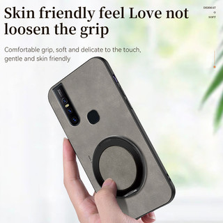 Áp dụng cho Vỏ vivo 1819 v15 Vỏ kim loại xoay giá đỡ từ tính bảo vệ ống kính, vỏ chống sốc 0BPK