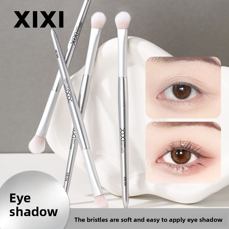 XIXI XS04 Cọ Mắt 2 Đầu, Cọ Tán Phấn Mắt Lông Mềm Mịn, Cọ Trang Điểm Eyeshadow Dễ Dùng
