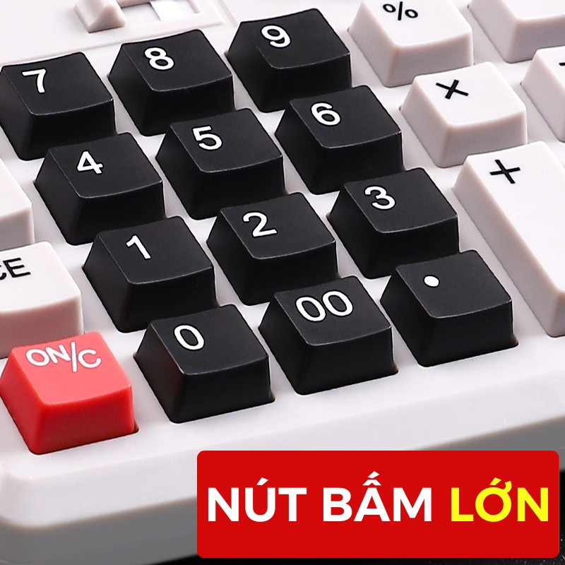 Máy tính cầm tay — Nút bấm lớn, thao tác nhanh chóng, phù hợp với nhân viên kế toán văn phòng