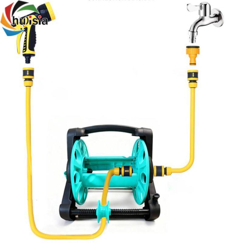 Vườn Vòi Cuộn Nước Giá Đỡ Ống Đứng Hướng Dẫn Sử Dụng Cuộn Bánh Xe Con Lăn Có Tay Cầm Giá Để Đồ Để Tưới Nước Vệ Sinh Ngoài Trời