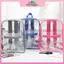 MYPANDA Bapa Trong Suốt Nhỏ Đơn Giản Túi Dây Kéo Mùa Hè Phù Hợp Với Thời Trang Trong Suốt Túi Xách PVC Ví Túi Điện Thoại.
