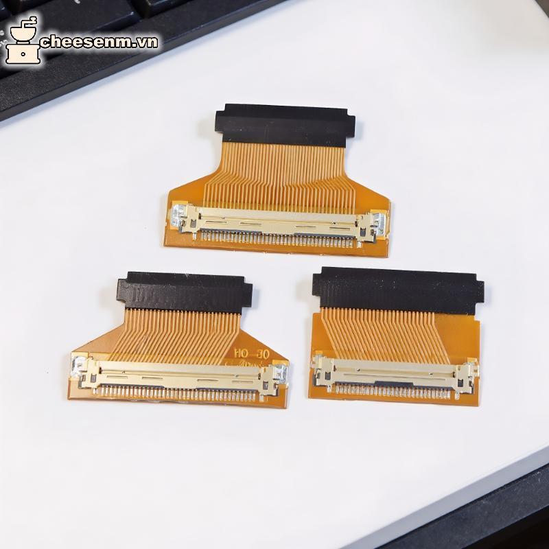 Cheenm 1 Chiếc Laptopputer Phần 51PLVDS Màn Hình LED EDP 30Pin Đến 40Pin / 40Pin Sang 30Pin Cáp Chuyển Đổi 2 Lanes Dây Kết Nối VN