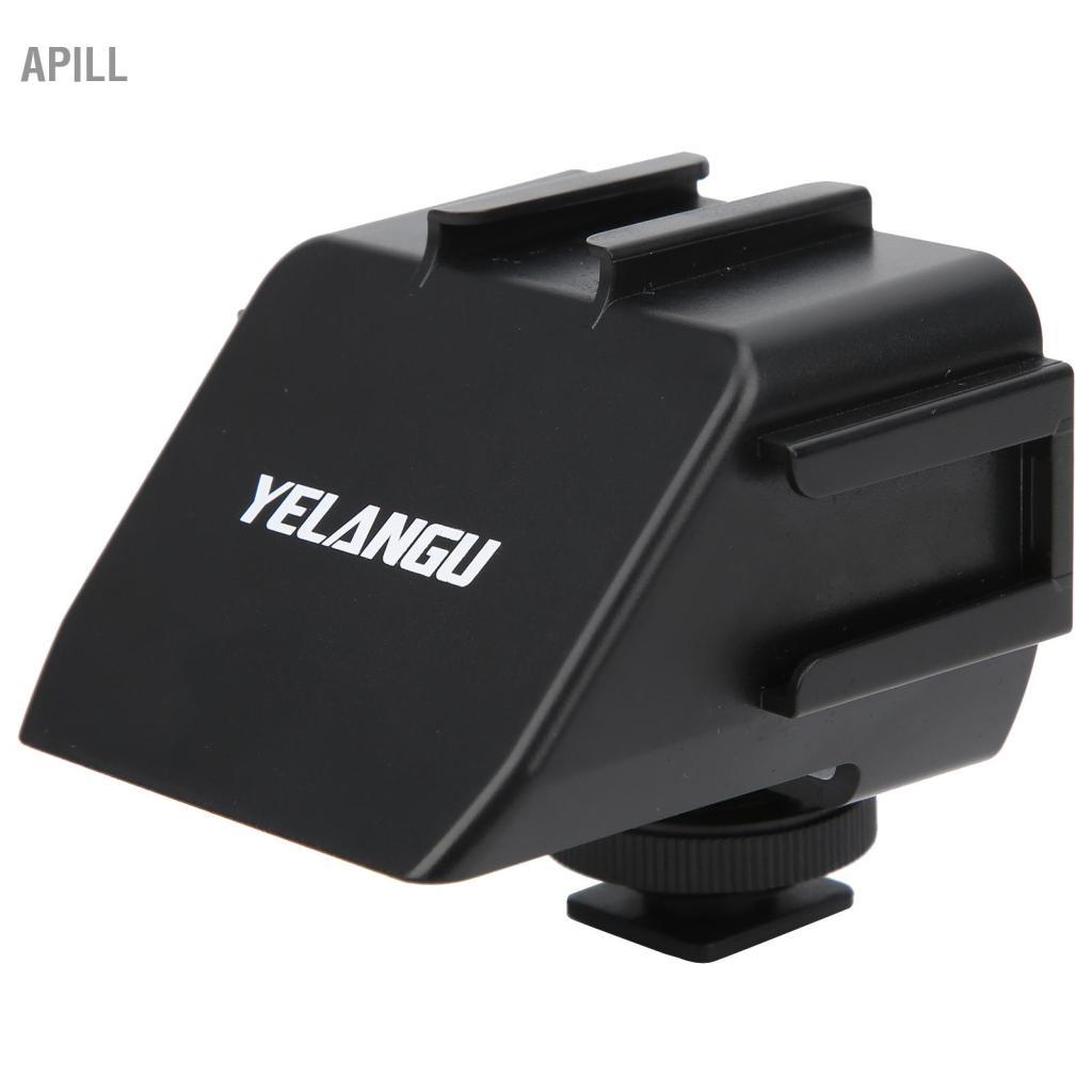 Apill Camera Selfie Màn Hình Lật Đa Năng Đế Giày Lạnh Cho Mic Đèn Vlog Làm Phim Máy Ảnh Không Gương Lật Video Chụp Ảnh