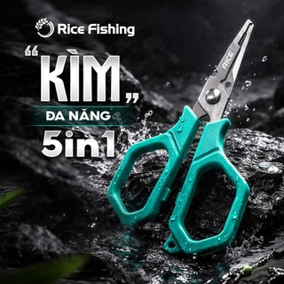 Kéo cắt dây câu cá hình số 8 gấp gọn tiện lợi bằng thép không gỉ PK-44