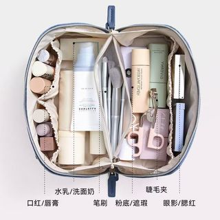 Túi trang điểm dung lượng lớn cao cấp, túi đựng đồ vệ sinh di động du lịch 171