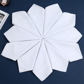 Khăn Tay Cotton Nguyên Chất - 6/12 Chiếc | Phù Hợp Cho Cả Nam Và Nữ