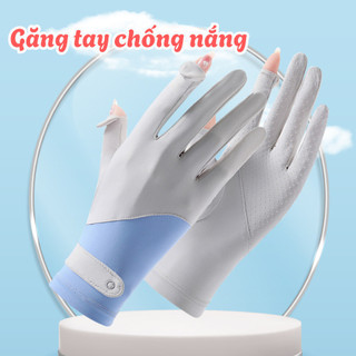 Găng Tay Chống Nắng Nữ Cao Cấp – Găng Tay Lái Xe Chống Tia UV, Vải Lụa Mềm Co Giãn Thoáng Mát
