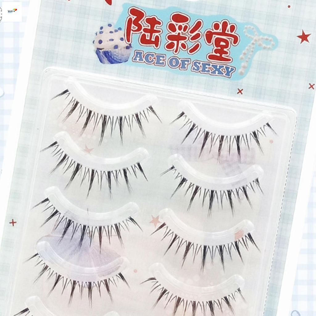 Lông mi Full Strip Natural Look - Phần mở rộng lông mi trong suốt để trang điểm