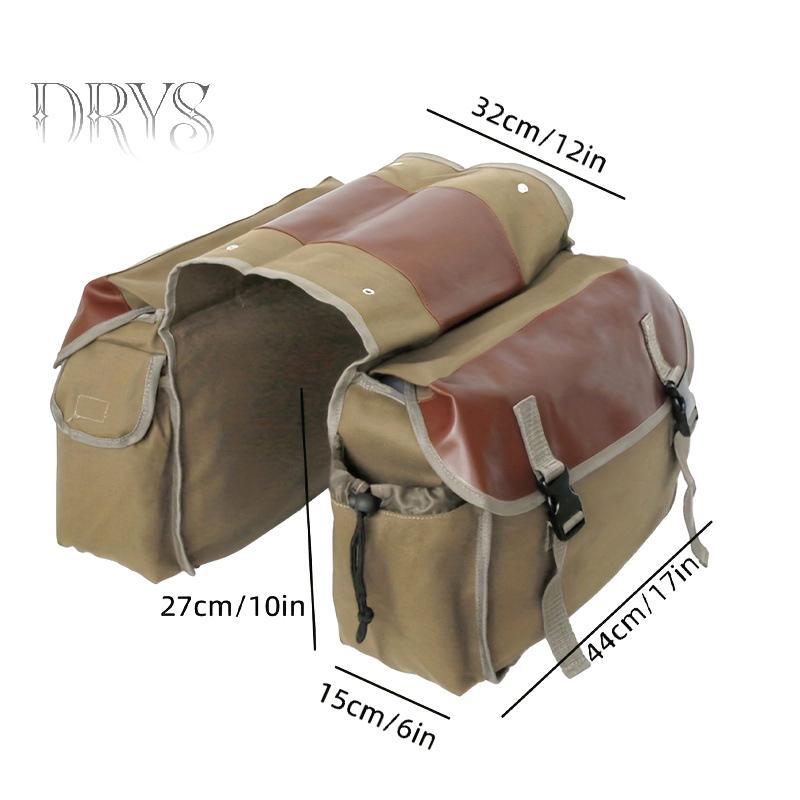 (TFT) Túi Xe Máy Dung Tích Lớn Đi Xe Máy Du Lịch Vải Chống Thấm Nước Panniers Hộp Dụng Cụ Bên Túi Đựng Cho Xe Máy MỚI