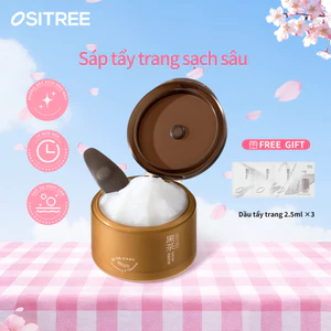 Ositree trà Đen Tẩy Trang Nhẹ Nhàng Làm Sạch Sâu Mắt, môi và mặt mà không gây kích ứng thực sự 120ml
