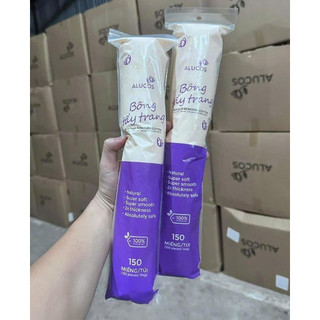 [Chính hãng] [Giá hủy diệt] Bông Tẩy Trang Alucos Lovely, Luxury... (150, 222, 210 miếng) Heri Skin