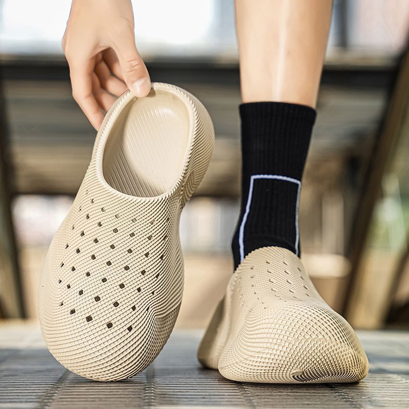 ASHALI Giày Sandal Đệm Không Khí Đế Dày Nam Mùa Hè Mặc Ngoài Chống Trơn Trượt Chống Sốc Thoáng Khí | BigBuy360 - bigbuy360.vn