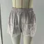 ESSENCEH Ren Chắp Vá Quần Short, Ren Y2k Ngủ Quần Short, Vintage Satin Lụa Co Giãn Eo Mềm Mại Nữ Dạo Phố
