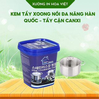 Kem tẩy xoong nồi đa năng Hàn Quốc - Tẩy Cặn Canxi - Vệ Sinh Nhà Tắm - Tẩy Gạch Men - Vệ Sinh Bếp - Làm Sạch Bàn Bếp