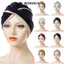 Mũ Turban JKDESIGN Thời trang nữ Hijab Hồi giáo hai màu