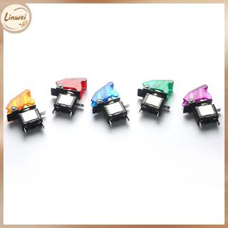 [Linwei] Xe tải ô tô Đèn Led chiếu sáng Bật tắt Máy bay an toàn Flip Up Cover Guard 12V