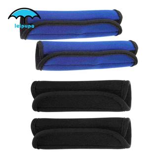 Leipupa Bộ 2 tay cầm kéo hành lý bằng cao su tổng hợp, chống trượt, để tập thể dục với quả tạ