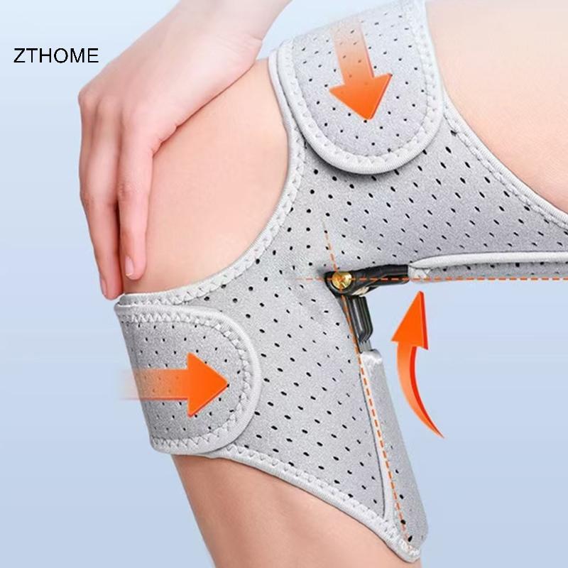 ZTHOME Mạnh Mẽ Rebound Springs Hỗ Trợ Đầu Gối Chống Trơn Trượt Thoáng Khí Tăng Áp Đầu Gối Có Thể Điều Chỉnh Lò Xo Ổn Định Nẹp Hỗ Trợ Khớp HOT
